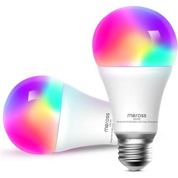 Meross Smart Light Bulb, Smart WiFi LED Bulbs Works with Alexa, Google Home - Picture 1 of 7